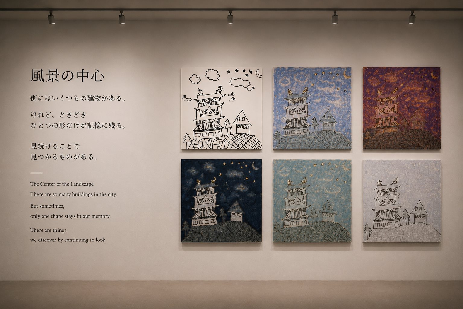 風景の中心